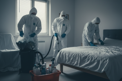 Un nettoyage post-mortem requiert une expertise et des produits spécifiques